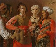 Georges de La Tour The Fortune Teller oil painting reproduction